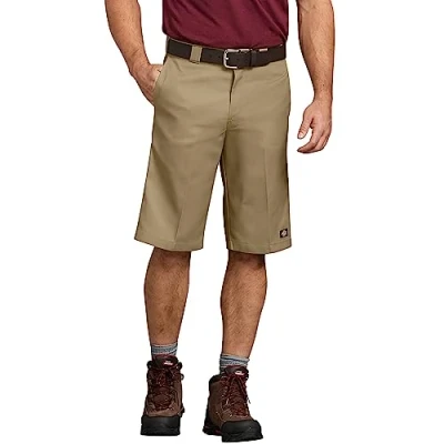 Abbildung von Dickies Herren Shorts, 33 cm, lockere Passform, mit Mehreren Taschen Beige 54