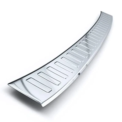 Abbildung von teileplus24 AL105 Ladekantenschutz Aluminium kompatibel mit VW Passat B8 3G Variant 2014 2018, Farbe:Silber