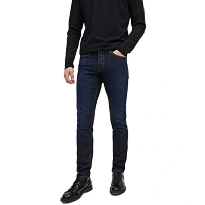 Abbildung von Jack &amp; Jones Jeans Slim Fit, Herren, Größe: 33x32, Blue denim