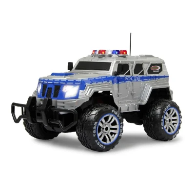 Abbildung von Jamara RC Auto Polizei Panzerwagen Monstertruck, Fernsteuerung Funkferngesteuertes Truck