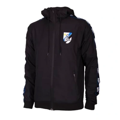 Abbildung von Inter Unisex Taper Windbreaker Winddichte Jacke, Schwarz, M