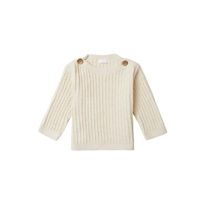Abbildung von Noppies Strickpullover für Kinder, Größe: 62, Whitecap gray