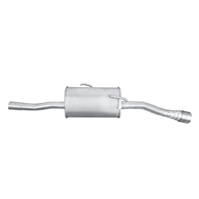 Abbildung von HELLA 8LD 366 032 101 Endschalldämpfer hinten mit Anbauteilen PEUGEOT: 206+ Schrägheck