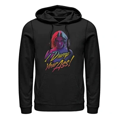 Abbildung von Stranger Things Unisex Dump You Hoodie, Schwarz, XL