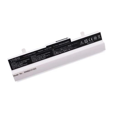 Abbildung von vhbw Akku Ersatz für Asus 990AAS168288, AL31 1005, AL32 ML31 ML32 PL32 1005 Notebook (4400mAh, 11,1V, Li Ion, weiß)