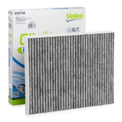 Abbildung von VALEO CLIMFILTER PROTECT 698768 Innenraumfilter Aktivkohlefilter 278 219 30 VOLKSWAGEN: Transporter 5 Pritsche / Fahrgestell, Multivan (7HM