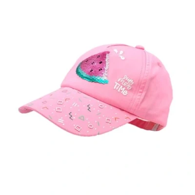 Abbildung von MAXIMO Baseball Cap KIDS GIRL Cap, &#039;watermelon&#039; Wendepailetten, Metall