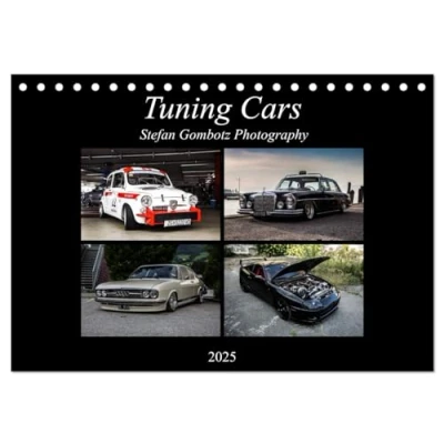 Abbildung von Tuning Cars (Tischkalender 2025 DIN A5 quer), CALVENDO Monatskalender