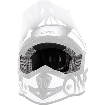 Abbildung von O&#039;NEAL Motocross Helm Ersatzteile Enduro Motorrad Innenfutter &amp; Wangenpolster für 5SRS Liner Cheek Pads Helmet Schwarz Grau Größe XL