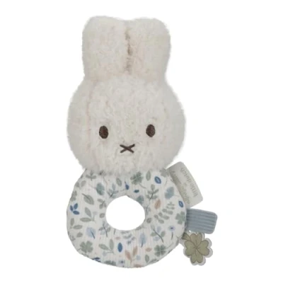 Abbildung von nijntje Miffy x Little Dutch NIJN459 Rassel/Greifling Hase Lucky Leaves