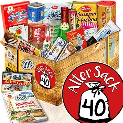 Abbildung von Alter Sack 40 ++ Geschenk Mann Süße Ostbox