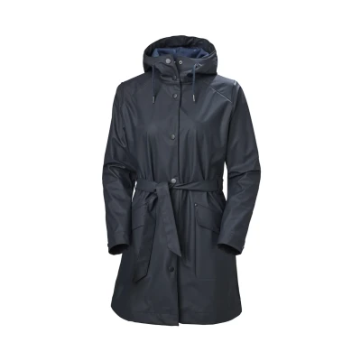 Abbildung von Helly Hansen Kirkwall Regenjacke / wasserabweisende Jacke, Damen, Größe: Small, Navy