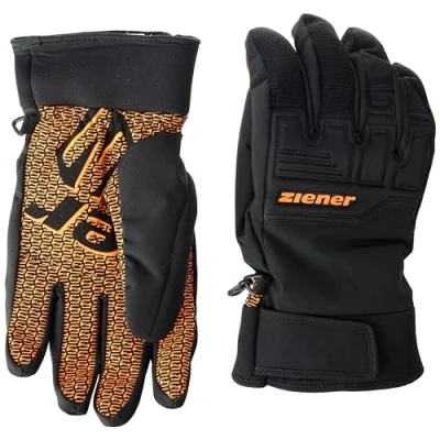 Abbildung von Ziener Erwachsene Ski Handschuhe/Wintersport Wasserdicht Atmungsaktiv GARIM AS, orange spice, 8