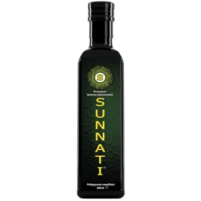 Abbildung von Sunnati® Ägyptisches Schwarzkümmelöl Ungefiltert, kaltgepresst, 100% rein 500ml