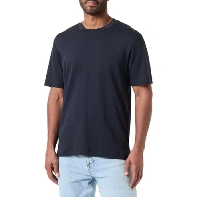 Abbildung von BOSS GREEN T Shirt &quot;Tee 7&quot;, mit Schriftzug auf dem Halsausschnitt