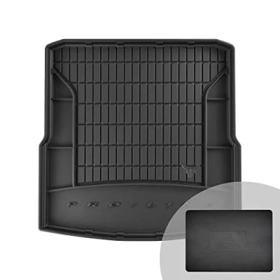 Abbildung von FROGUM ProLine 3D Gummimatte Exklusive Auto Kofferraummatte Kofferraumwanne für Skoda Superb II 2008 2015 Bequemer Organiser Die höchsten Kanten