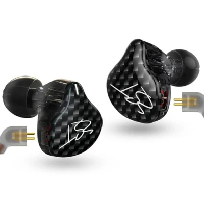 Abbildung von Yinyoo Easy KZ ZST Hybrid Banlane Armature mit dynamischen In Ear Kopfhörern 1BA+1DD HiFi Headset (ZST kein Mikrofon)