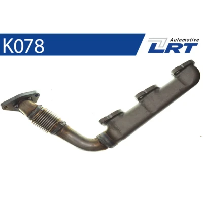 Abbildung von LRT K078 Abgaskrümmer links mit Anbauteilen MERCEDES BENZ: CLS Coupe, ML Klasse, E Klasse T modell, CHRYSLER: 300C Limousine, Touring kfzteile,