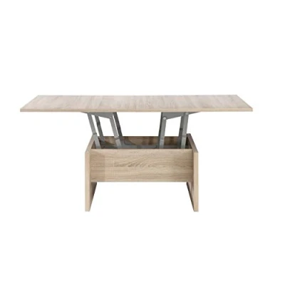 Abbildung von FORTE BELEMIR Couchtisch, Holzwerkstoff, Sonoma Eiche, 80 x 47 cm