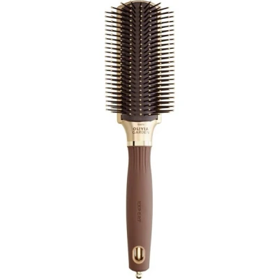 Abbildung von OLIVIA GARDEN Haarbürste EXPERT STYLE CONTROL Nylon Bristles Gold&amp;Brown
