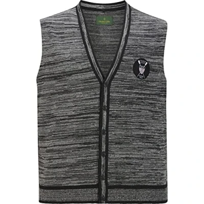 Abbildung von Charles Colby DUKE Boyles Weste, Herren, Größe: 4XL, Dunkelgrau melange