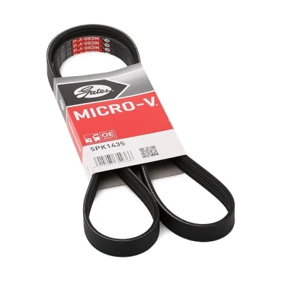 Abbildung von GATES Micro V 5PK1435 Keilrippenriemen 1435 5 Polyester, EPDM (Ethylen Propylen Dien Kautschuk) AUDI: A6 C5 Avant, A4 B6 B5 Avant