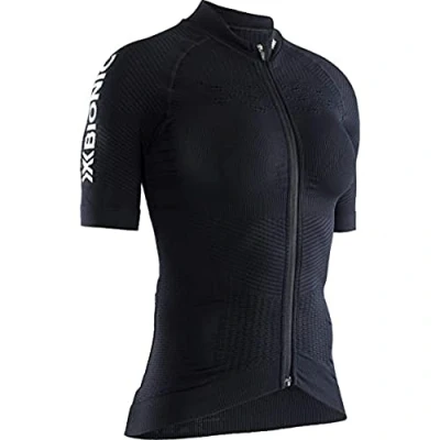 Abbildung von X Bionic Damen Effektor 4.0 Bike Zip, Short Sleeve Shirt, Opal Black/Arctic White, S