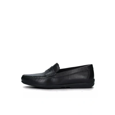 Abbildung von Geox Herren U ASCANIO C Moccasin, Black, 42 EU