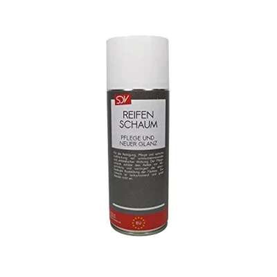 Abbildung von SDV Chemie Reifenschaum 6X 400ml Reifenpflege Gummipflege Kunststoffpflege Reifenglanz