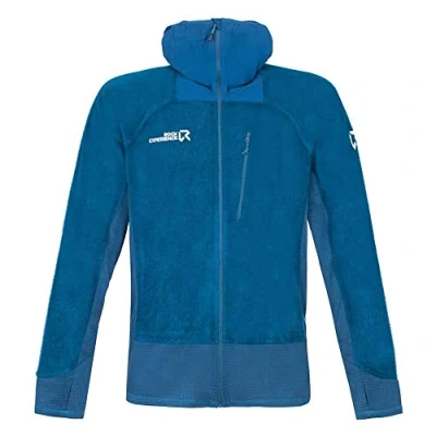Abbildung von ROCK EXPERIENCE REMC02211 PINNACLE HOODIE FZ Jacket Men 0630 FLAME+0413 BITTER CHOCOLATE L