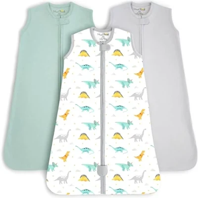 Abbildung von Mama Cheetah Baby Schlafsack, 0.5 TOG 100% Bio Baumwolle, Ideal für den Sommer, Sommerschlafsack Jungen und Mädchen, XL (18 24 Monat)