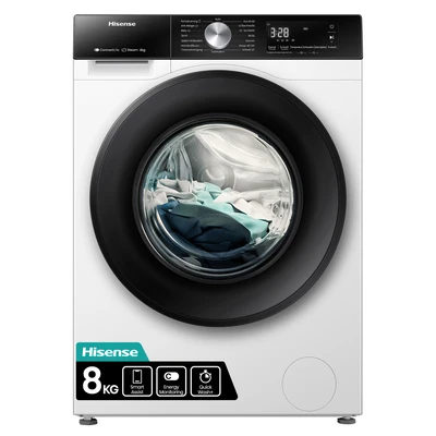 Abbildung von Hisense Waschmaschine &quot;WF3S8043B&quot;, WF3S8043BW3, 8 kg, 1400 U/min, Wifi ConnectLife