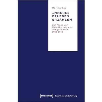 Abbildung von Inneres Erleben erzählen: Zur Prosa von Mela Hartwig und Irmgard Keun, 1928 1948 (Geschlecht als Erfahrung)