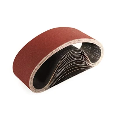 Abbildung von Sruhrak 75 x 533mm schleifband 15 Stück bandschleifer schleifbänder 180 Körnungen zum Schleifen, Feilen, Schärfen und Entrosten