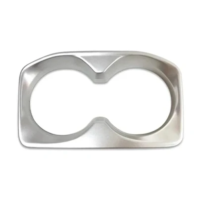 Abbildung von Auto Innen Dekoration Aufkleber Für Peugeot 3008 5008 2017 2018 2019 2020 2021 2022 2023 GT Hinten Reihe Wasser Tasse Halter Abdeckung Rahmen Trim Zubehör Innenraum
