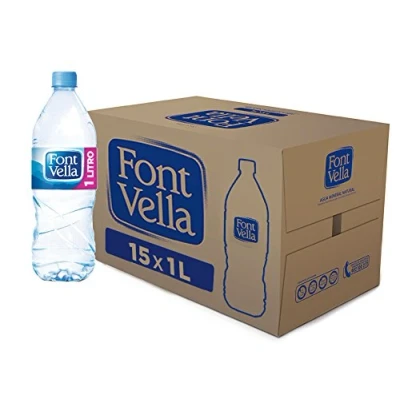 Abbildung von Font Vella Mineralwasser Natur, Box 15 x 1 l
