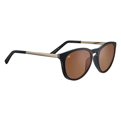 Abbildung von Serengeti Rund Unisex Mattschwarz Saturn Polarisiert Drivers Braun Brawley