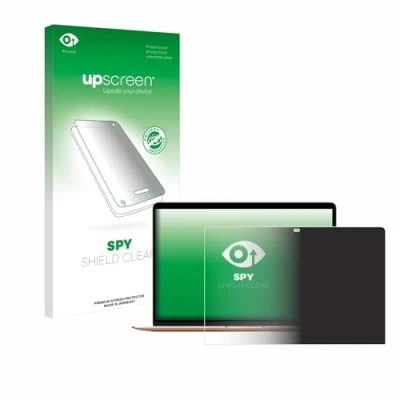 Abbildung von upscreen Anti Spy Blickschutzfolie für Apple MacBook Air M1 2020 Privacy Screen Displayschutz Folie [Sichtschutz, Blaulichtfilter]