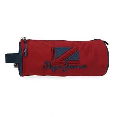 Abbildung von Pepe Jeans Chest Federmäppchen, rund, Rot, 23 x 9 cm, Polyester