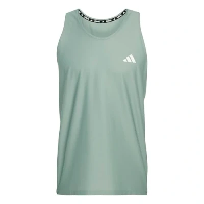 Abbildung von adidas Herren Own The Run Tank Top, Silver Green, S