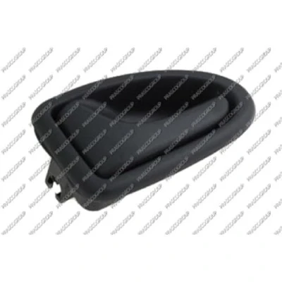 Abbildung von PRASCO RN0268408 Türgriff innen, vorne links dunkelgrau rauh RENAULT: MEGANE 1 Cabriolet, CLIO 2, Scénic