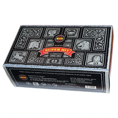 Abbildung von Satya Räucherstäbchen Super Hit Nag Champa, 12 Boxen à 15 g, 144