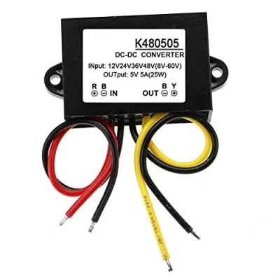 Abbildung von DC Wandler, 8 60V bis 5V 5A Abwärtswandler Abwärtsstromversorgungsmodul (12V / 24V 36V 48V 5A)
