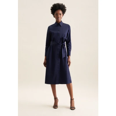 Abbildung von Seidensticker Schwarze ROSE Blusenkleid, Damen, Größe: 38, Dark blue