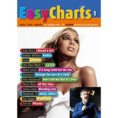 Abbildung von Easy Charts: Die größten Hits spielerisch leicht gesetzt. Klavier / Keyboard. Spielbuch.