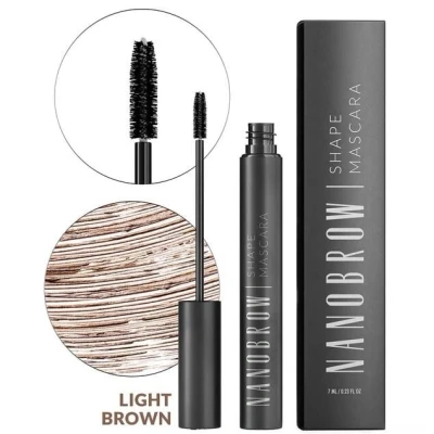 Abbildung von Nanobrow Shape Augenbrauengel Light Brown 7 ml