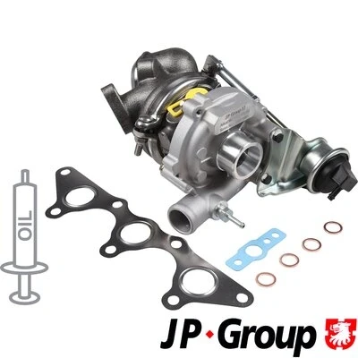 Abbildung von JP GROUP 6117400100 Turbolader Abgasturbolader inkl. Dichtungssatz SMART: City Coupe, Cabrio, Roadster Cabrio