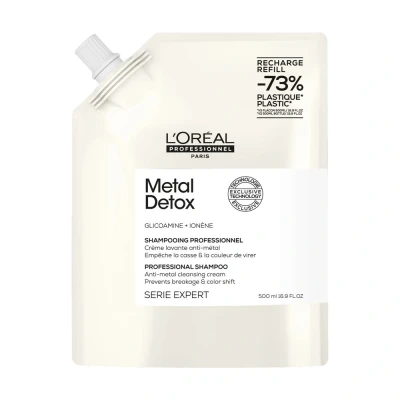 Abbildung von L&#039;Oréal Shampoo Série Expert Metal Detox Refill 500 ml Clarifying