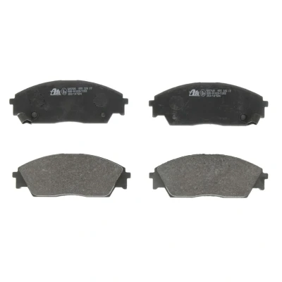 Abbildung von ATE 13.0460 5920.2 Bremsbelagsatz mit akustischer Verschleißwarnung HONDA: CIVIC 6 Fastback, CRX 2, 4 Hatchback