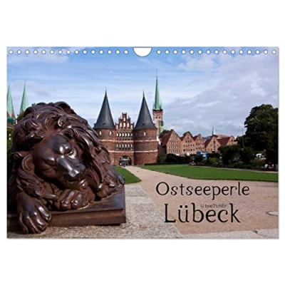 Abbildung von Ostseeperle Lübeck (Wandkalender 2025 DIN A4 quer), CALVENDO Monatskalender